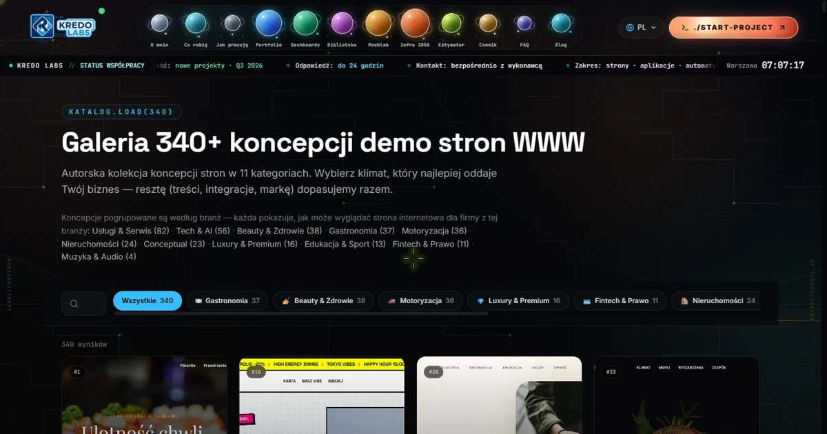 Kredo Catalog — System